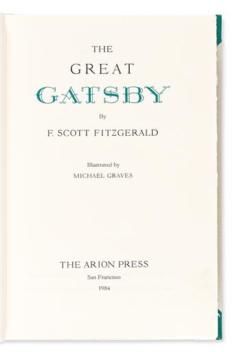 (ARION PRESS.) Fitzgerald, F. Scott. The Great Gatsby.